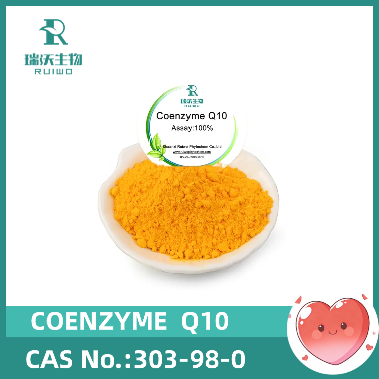 FACTORY SUPPLY PURE NATURAL COENZYME Q10, Q10 98%
